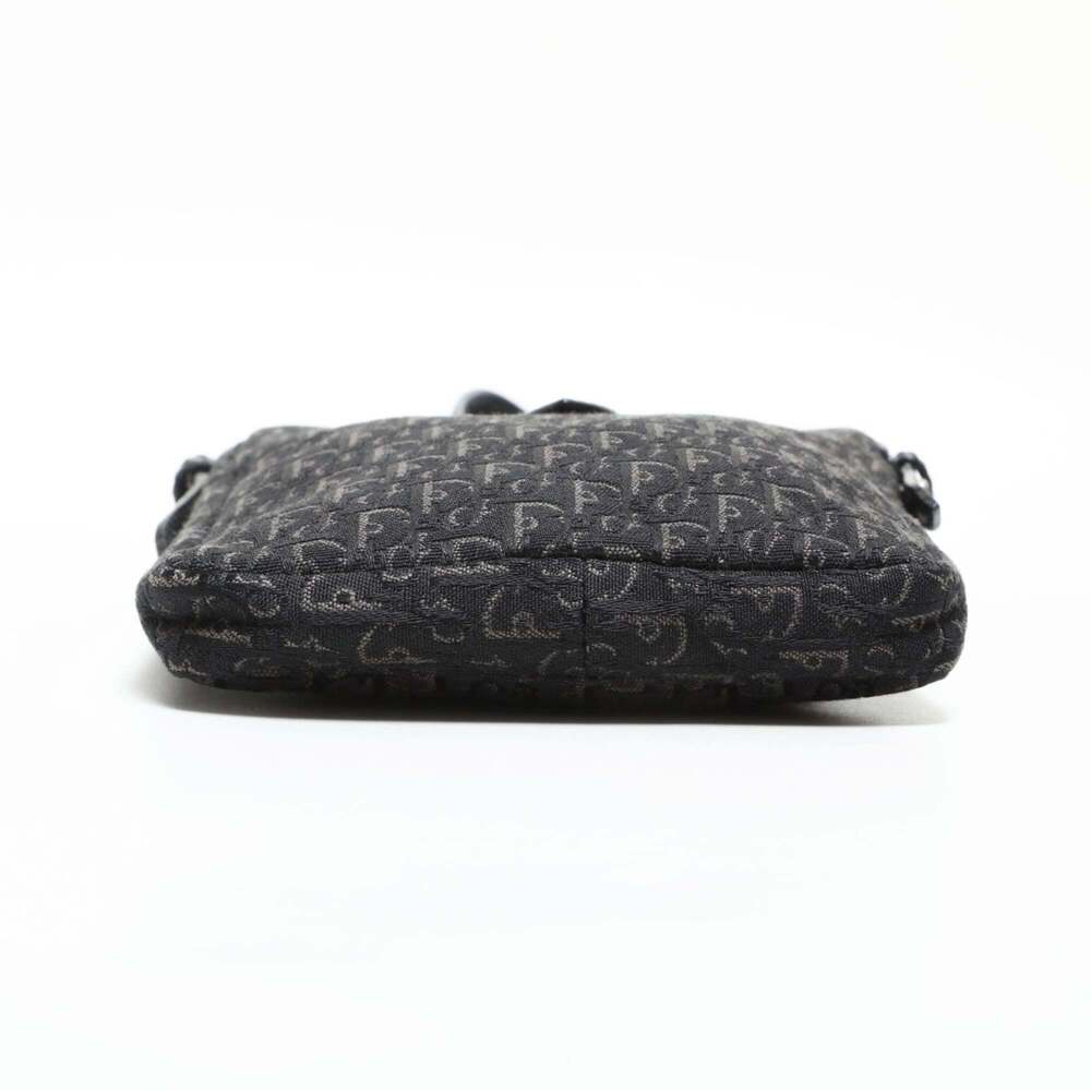 CHRISTIAN DIOR Black Canvas Trotter Shoulder Bag - Picture 8 of 12